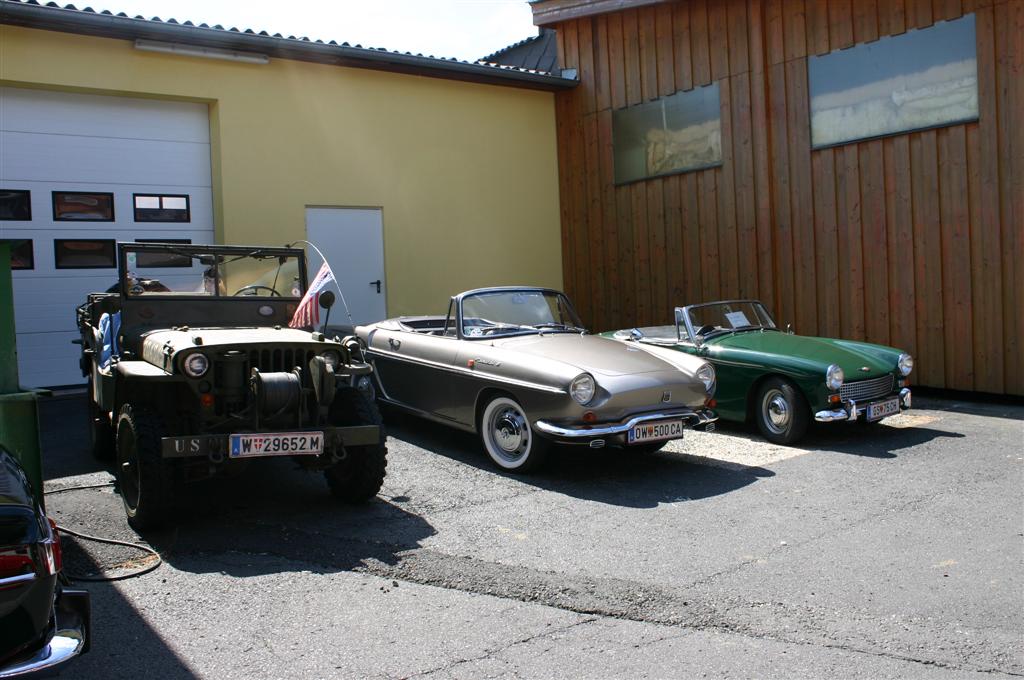 2010-08-08 Oldtimertreffen beim Clubkollegen Kranz